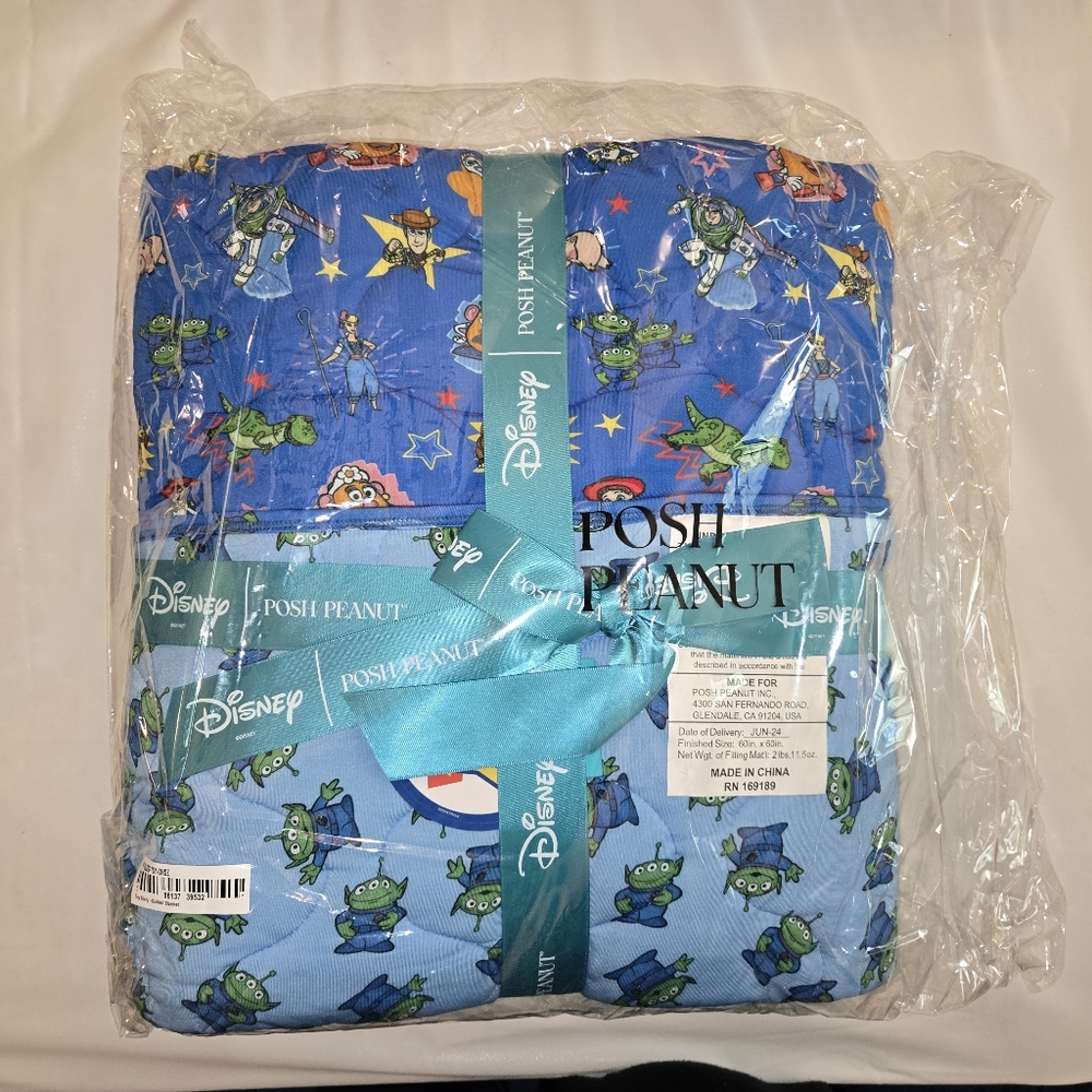 Posh Peanut Toy Story Limited Edition Reversible Quilt - BNIB
